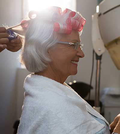 hair-salon-care-home-01 Hair salon in Elmhurst Care Home.