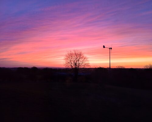 Sunrise in Prees, Whitchurch