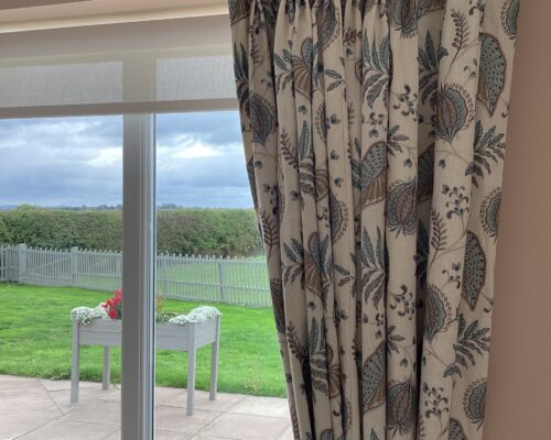 View of patio from Charles Suite
