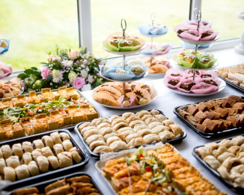 Buffet lunch for Elizabeth Suite open day