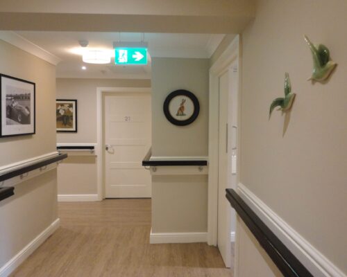 Follies Suite corridor